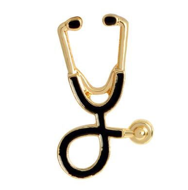 Stethoscope Brooch Pins Nurse Jewelry