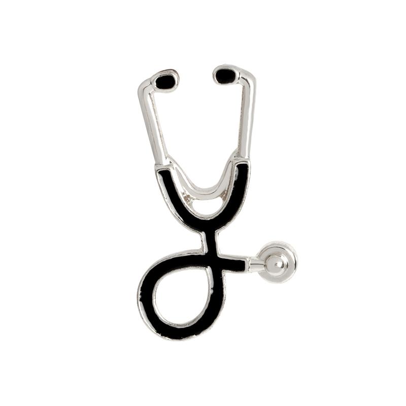 Stethoscope Brooch Pins Nurse Jewelry